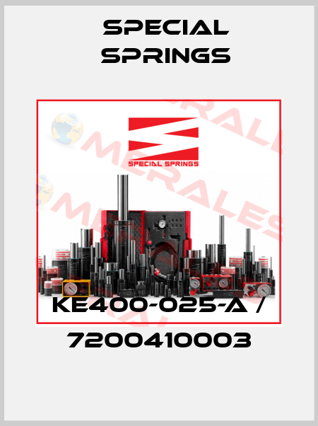 KE400-025-A / 7200410003 Special Springs