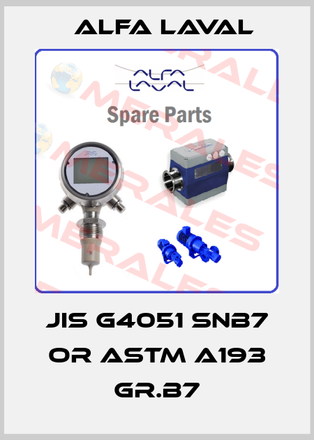 JIS G4051 SNB7 OR ASTM A193 GR.B7 Alfa Laval