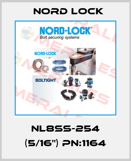 NL8ss-254 (5/16") PN:1164 Nord Lock