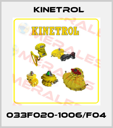 033F020-1006/F04 Kinetrol