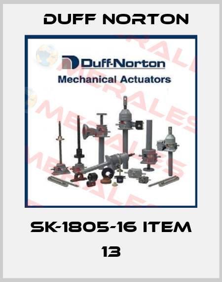 SK-1805-16 ITEM 13 Duff Norton