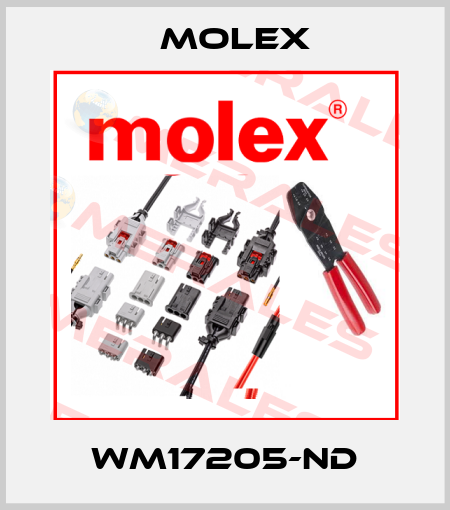 WM17205-ND Molex