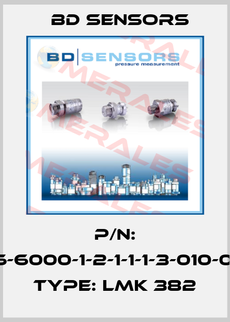 P/N: 566-6000-1-2-1-1-1-3-010-000, Type: LMK 382 Bd Sensors