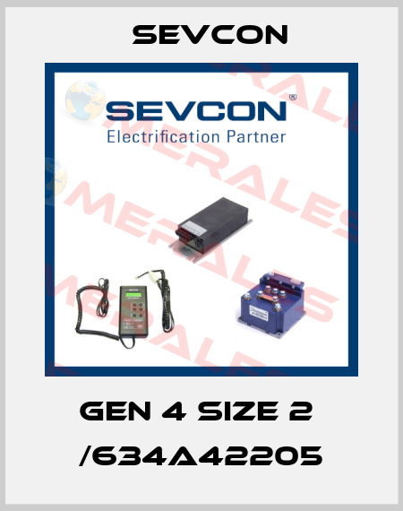 Gen 4 Size 2  /634A42205 Sevcon