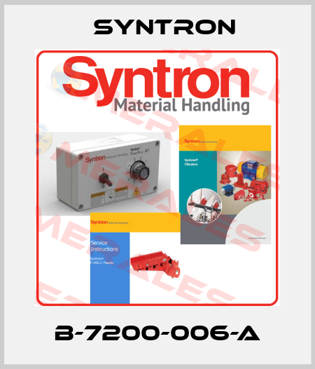 B-7200-006-A Syntron
