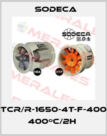 TCR/R-1650-4T-F-400  400ºC/2H  Sodeca