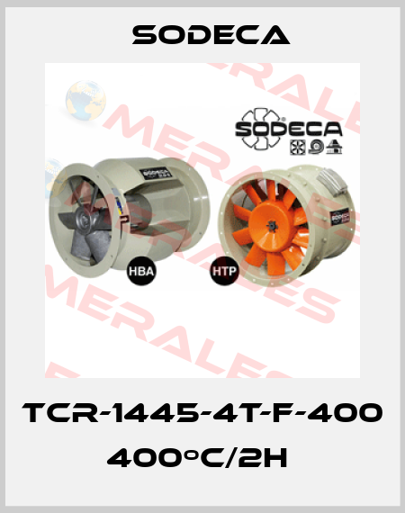 TCR-1445-4T-F-400  400ºC/2H  Sodeca