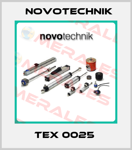 TEX 0025  Novotechnik