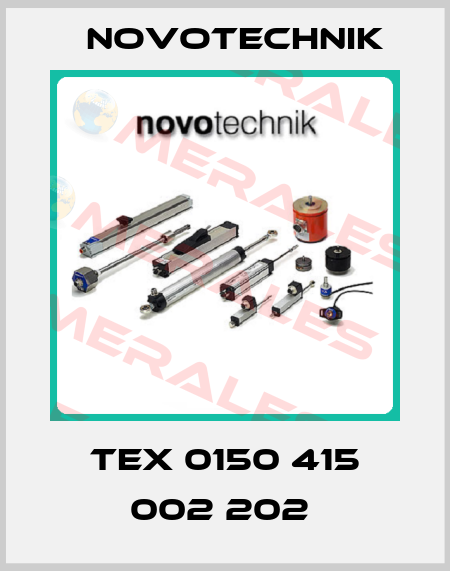TEX 0150 415 002 202  Novotechnik