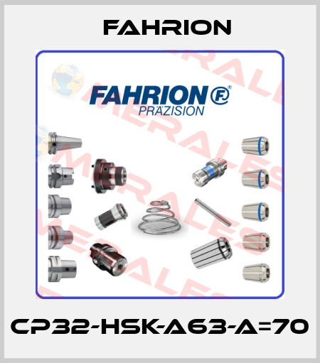 CP32-HSK-A63-A=70 Fahrion