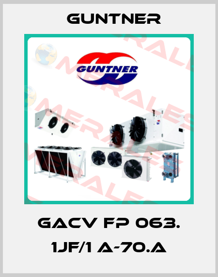 GACV FP 063. 1JF/1 A-70.A Guntner