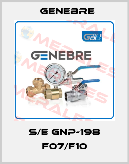 S/E GNP-198 F07/F10 Genebre