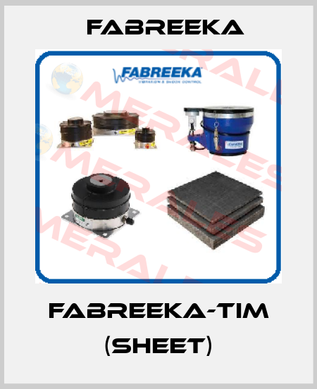 Fabreeka-TIM (sheet) Fabreeka