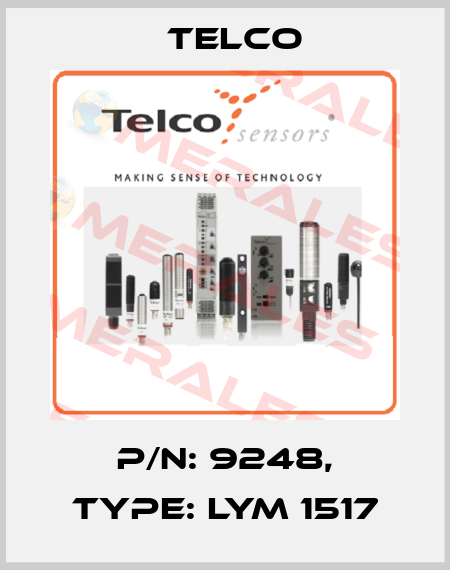p/n: 9248, Type: LYM 1517 Telco