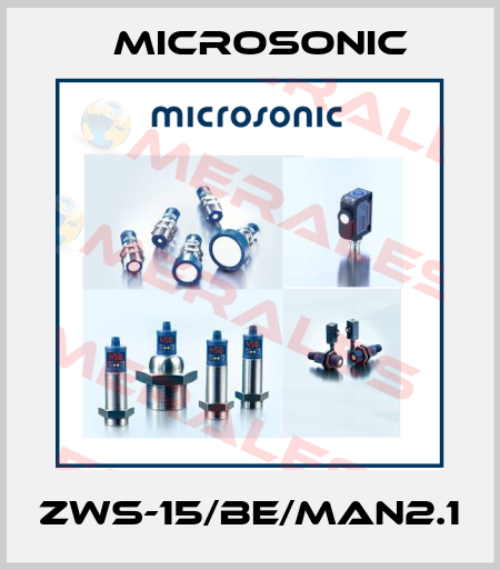 ZWS-15/BE/MAN2.1 Microsonic