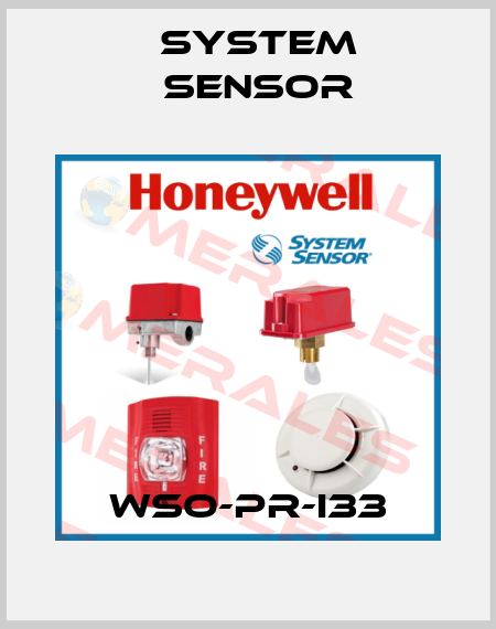 WSO-PR-I33 System Sensor