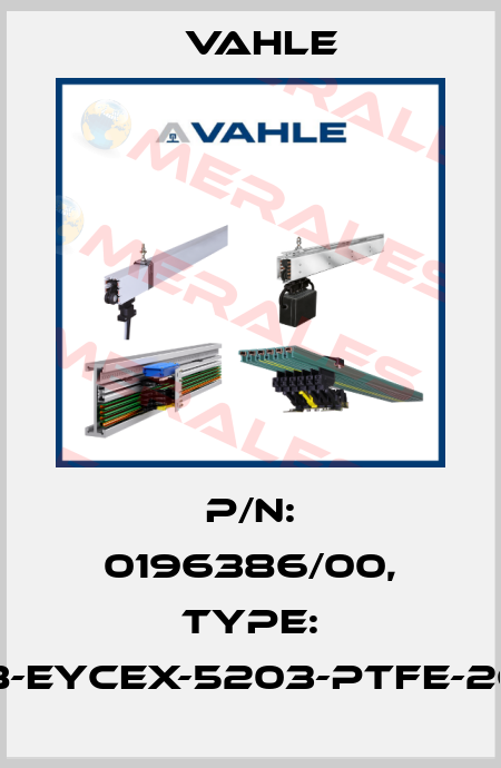 P/n: 0196386/00, Type: HL-0,48-EYCEX-5203-PTFE-260-750 Vahle