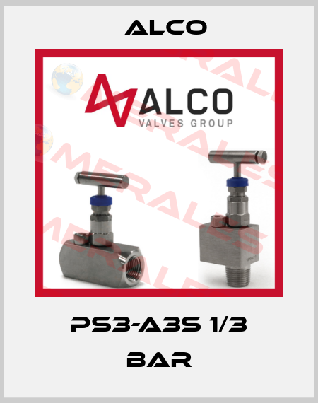 PS3-A3S 1/3 bar Alco