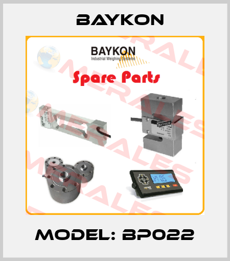 Model: BP022 Baykon
