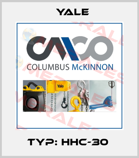 TYP: HHC-30  Yale