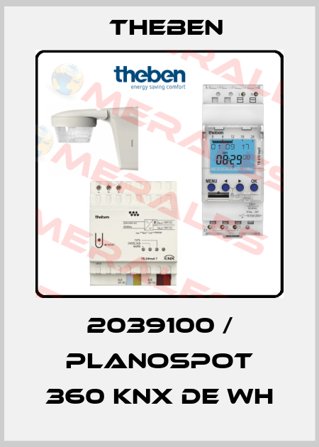 2039100 / PlanoSpot 360 KNX DE WH Theben