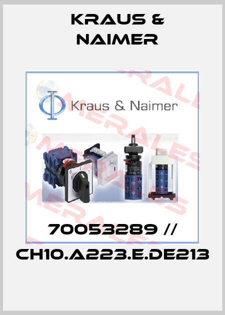 70053289 // CH10.A223.E.DE213 Kraus & Naimer