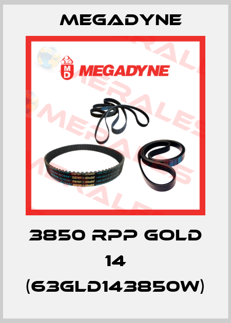3850 RPP Gold 14 (63GLD143850W) Megadyne