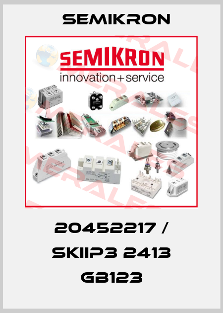 20452217 / SKIIP3 2413 GB123 Semikron