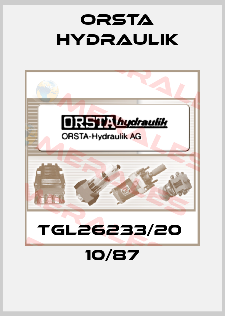 TGL26233/20  10/87 Orsta Hydraulik