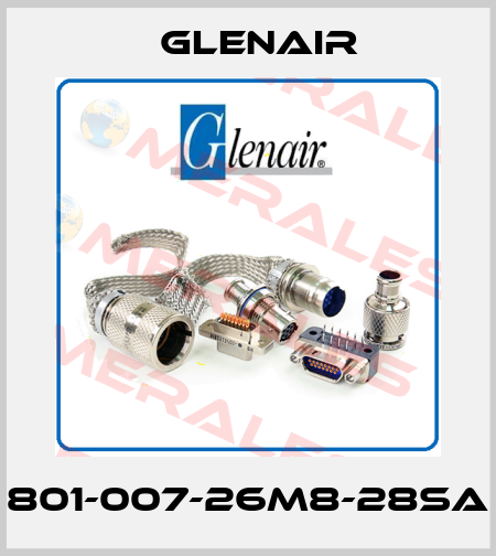 801-007-26M8-28SA Glenair
