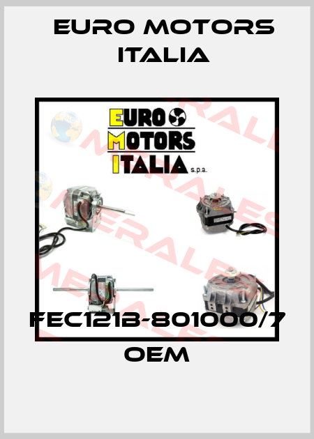 FEC121B-801000/7  OEM Euro Motors Italia