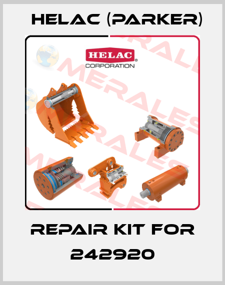 Repair kit for 242920 Helac (Parker)