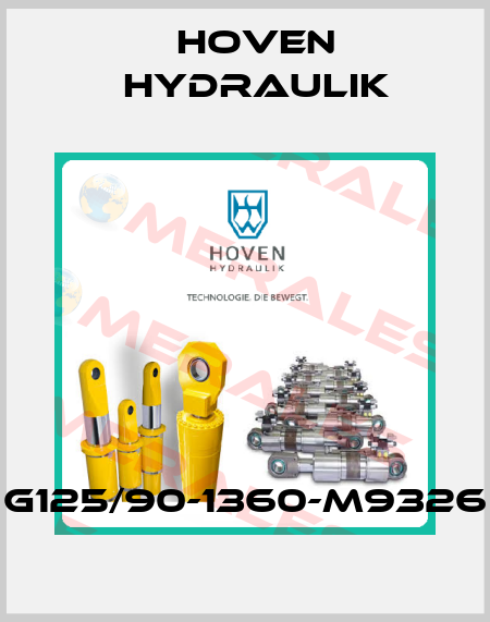 G125/90-1360-M9326 Hoven Hydraulik