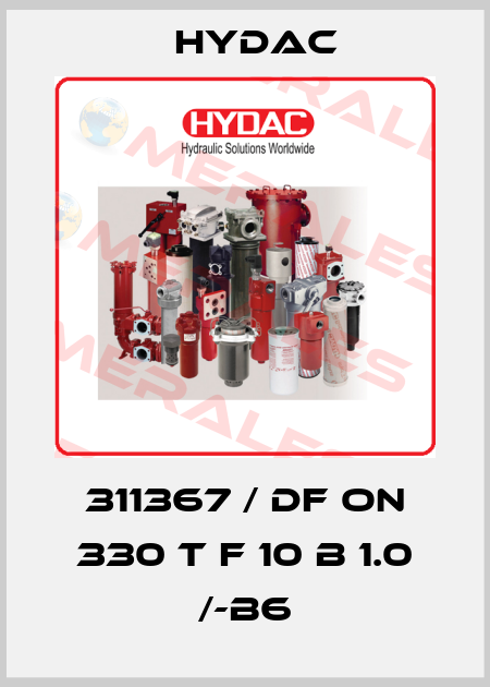 311367 / DF ON 330 T F 10 B 1.0 /-B6 Hydac