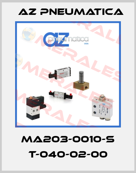 MA203-0010-S T-040-02-00 AZ Pneumatica