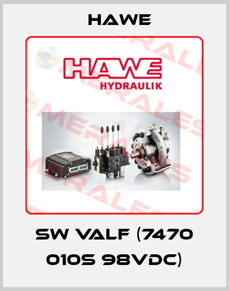 SW VALF (7470 010S 98VDC) Hawe