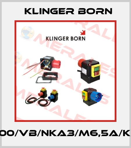 K400/VB/NKA3/M6,5A/KL-P Klinger Born