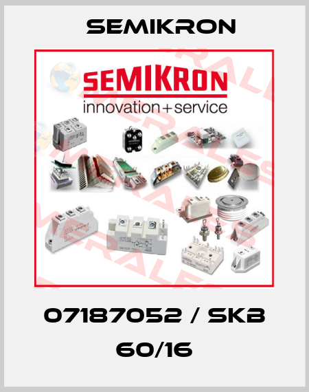 07187052 / SKB 60/16 Semikron
