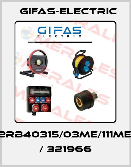 502RB40315/03ME/111ME.BL / 321966 Gifas-Electric
