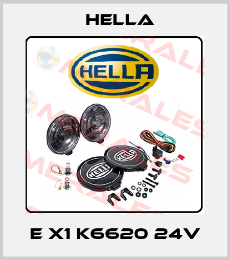 E X1 K6620 24V Hella