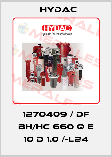 1270409 / DF BH/HC 660 Q E 10 D 1.0 /-L24 Hydac