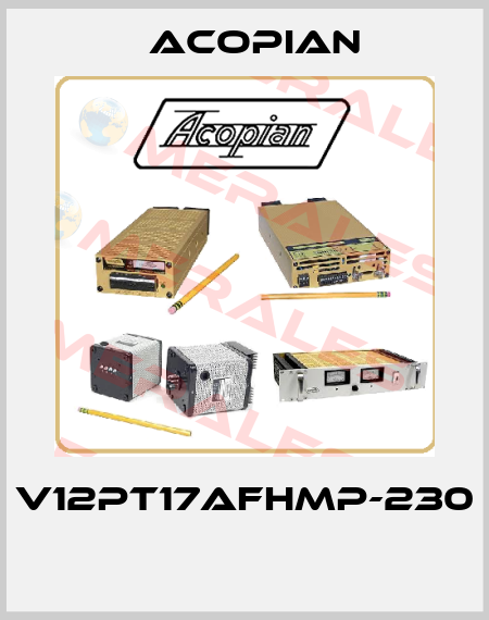 V12PT17AFHMP-230  Acopian