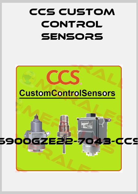 6900GZE22-7043-CCS CCS Custom Control Sensors