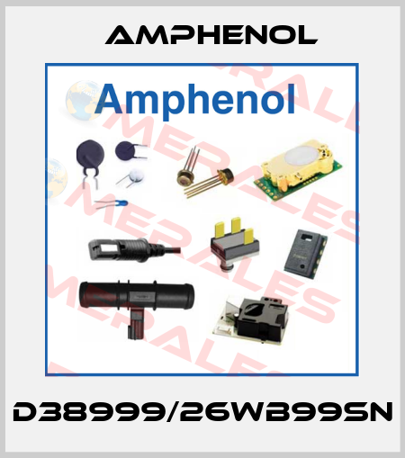 D38999/26WB99SN Amphenol