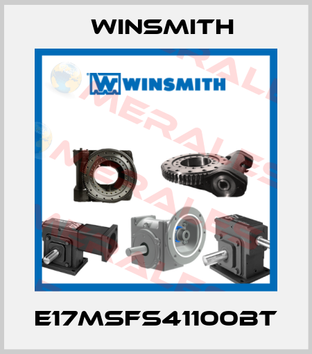 E17MSFS41100BT Winsmith