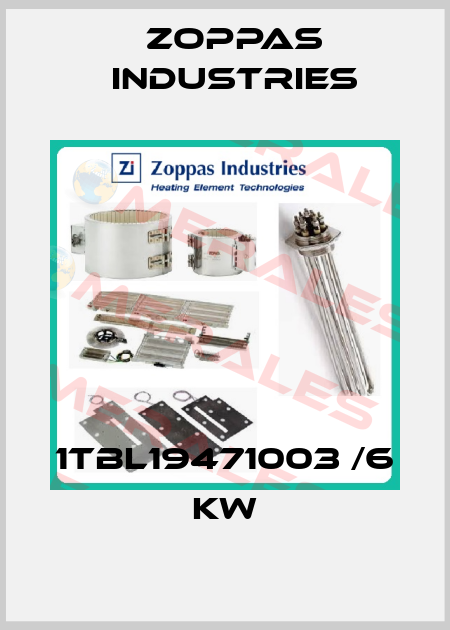 1TBL19471003 /6 kW Zoppas Industries