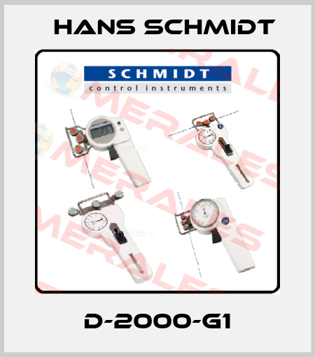 D-2000-G1 Hans Schmidt
