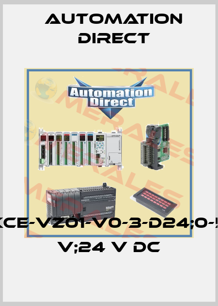 KCE-VZ01-V0-3-D24;0-5 V;24 V DC Automation Direct