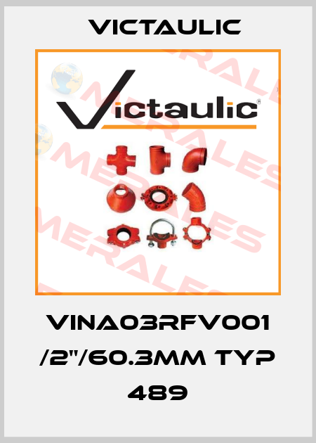 VINA03RFV001 /2"/60.3mm Typ 489 Victaulic