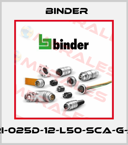 LPRI-025D-12-L50-SCA-G-A1-L Binder